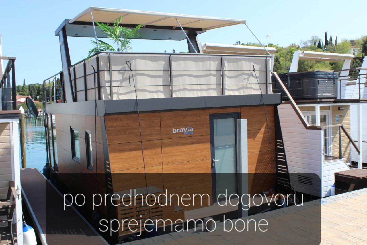 Hotel Floating House Bravia Portorose Esterno foto